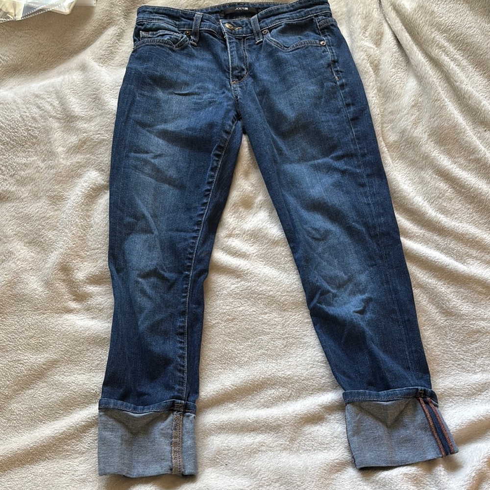 Joe's Jeans Blue Ankle Cropped Denim